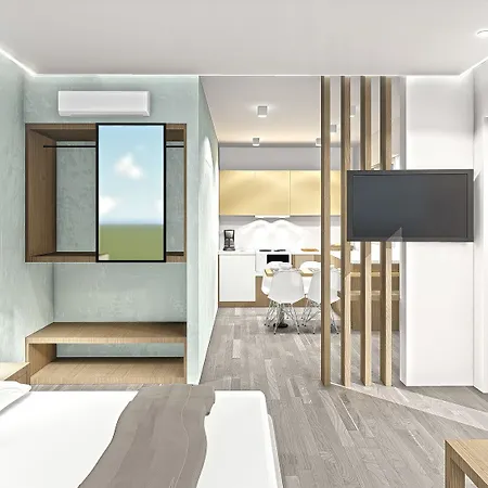 Appart hôtel Akalli Luxury Ixia (Rhodes)